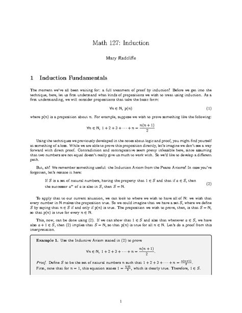 Math 127: Induction .